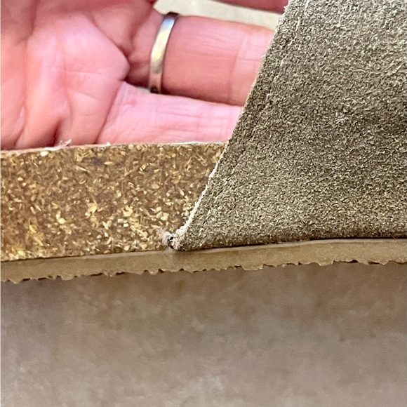 Pretty Splendid suede and cork slides! - Picture 6 of 9